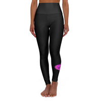 High Waisted Yoga Leggings - "Determined AF"