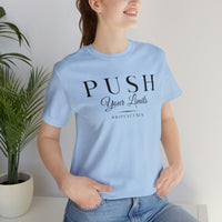 Unisex Jersey Tee - Push Your Limits