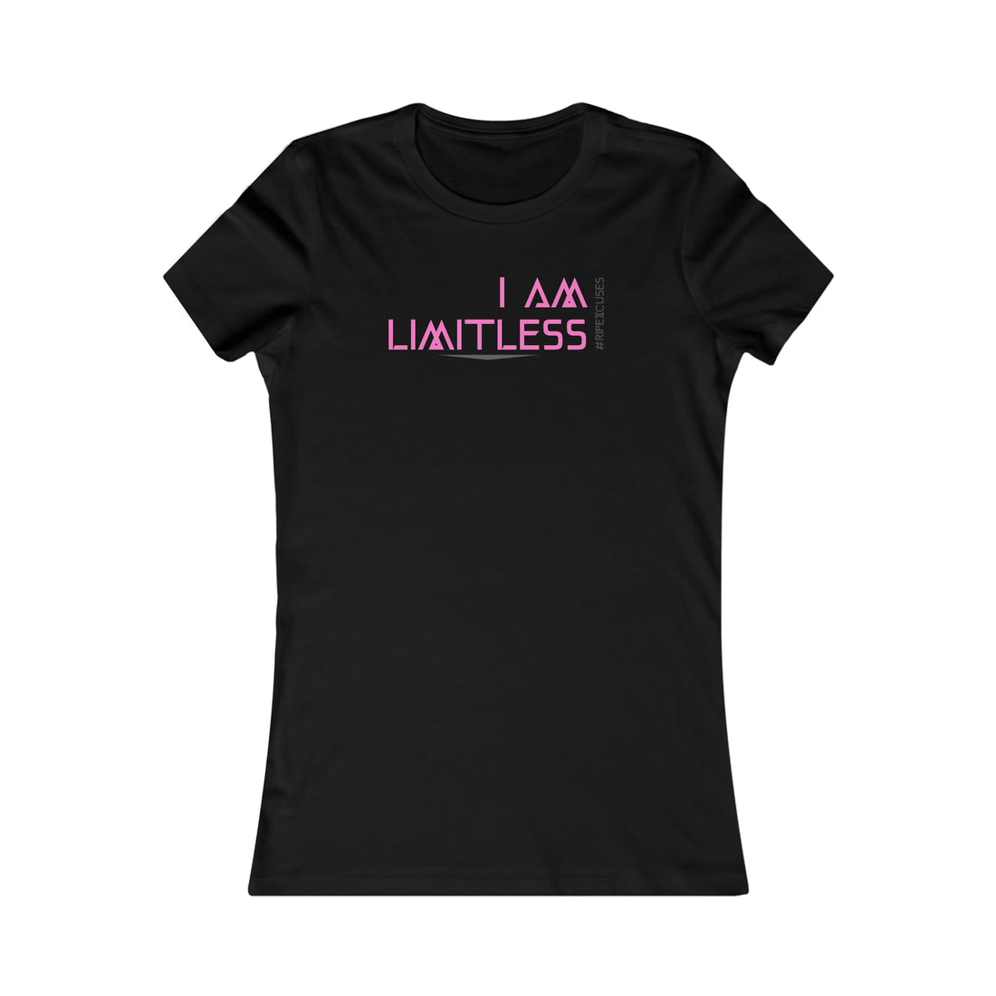 Women's Favorite Slim Fit Tee - I am Limitless