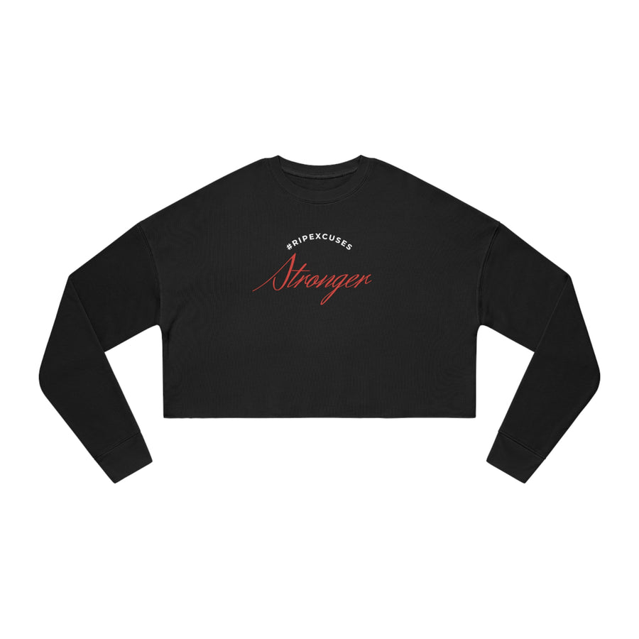 Women's Cropped Sweatshirt - Stronger