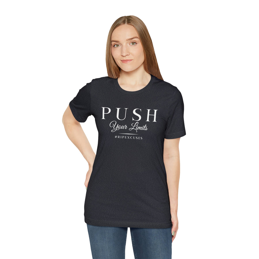 Unisex Jersey Tee - Push Your Limits