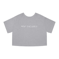 Champion Women's Crop Tee - Fear-Limit-Relent_LESS