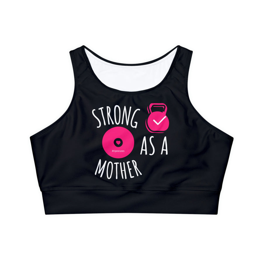 Sports Bra - Strong as a Mother