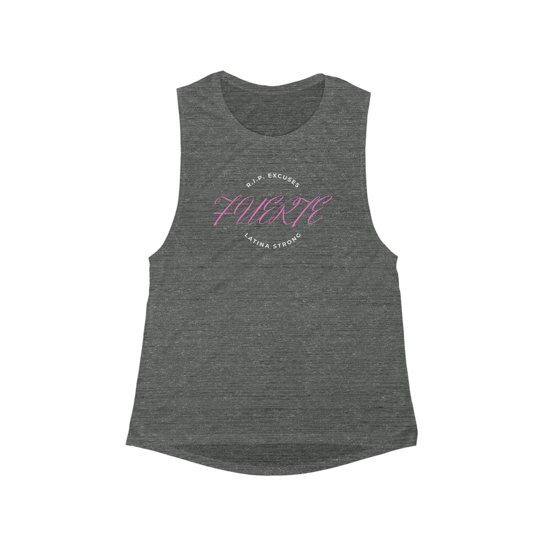 Women's Flowy Scoop Muscle Tank - Fuerte