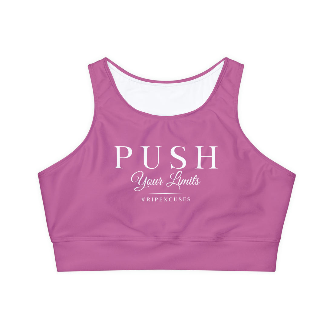 Sports Bra - Push Your Limits