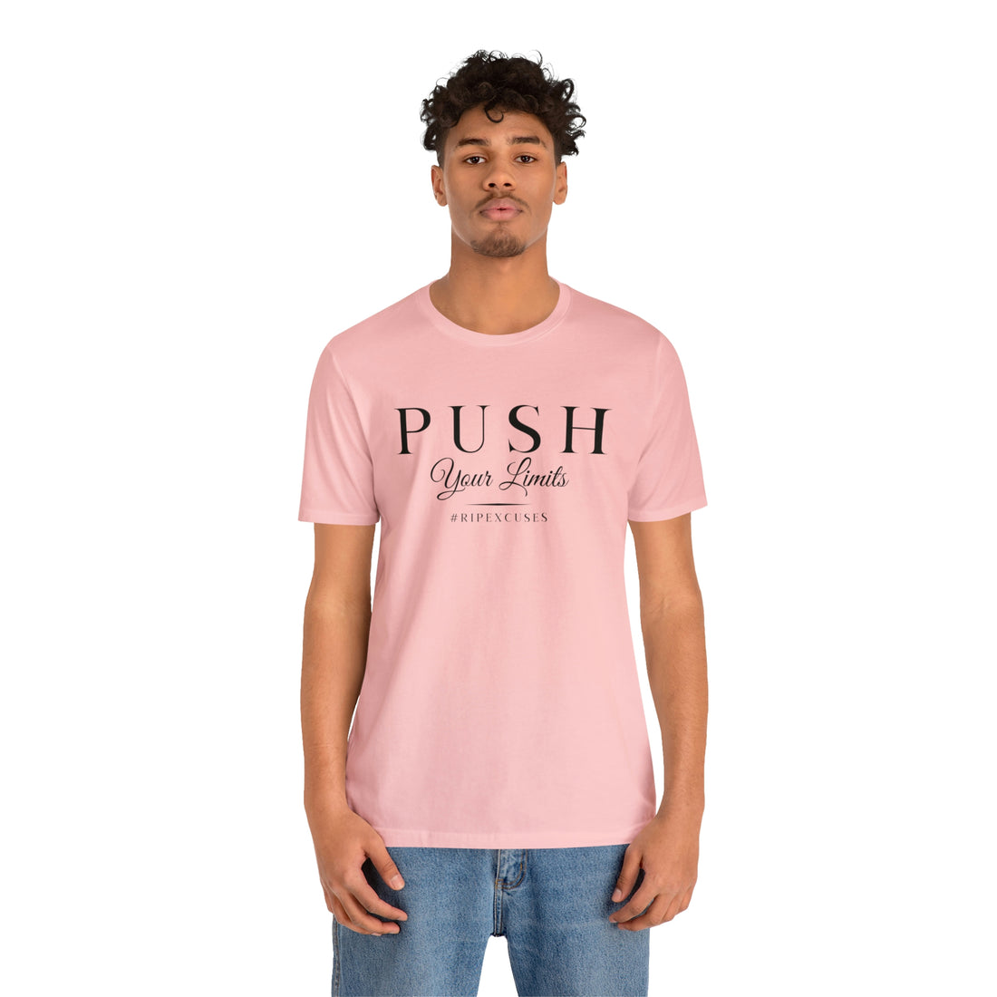 Unisex Jersey Tee - Push Your Limits