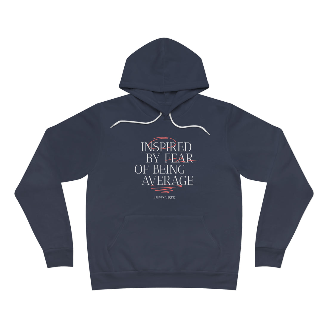 Unisex Fleece Pullover Hoodie - Inspired by Fear of Average