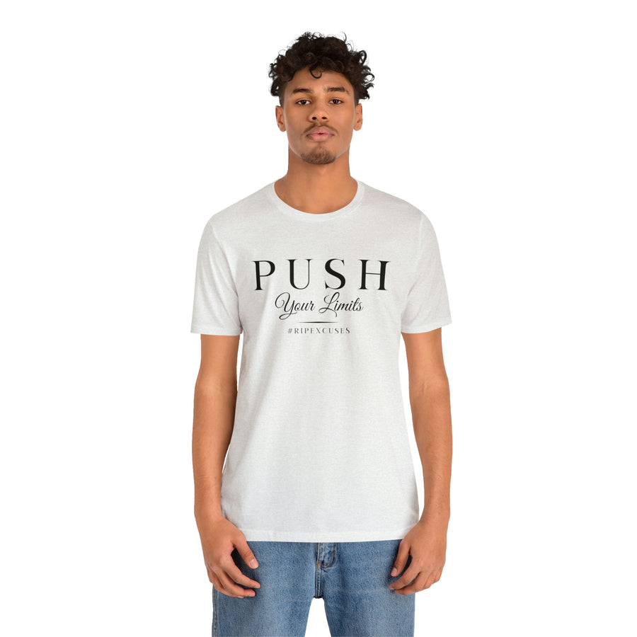 Unisex Jersey Tee - Push Your Limits