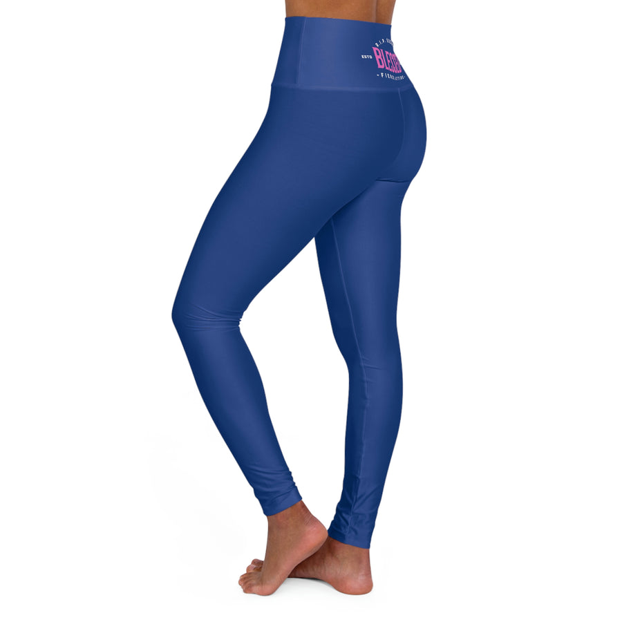 High Waisted Yoga Leggings - Blessed