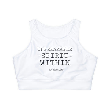 Sports Bra - Unbreakable Spirit