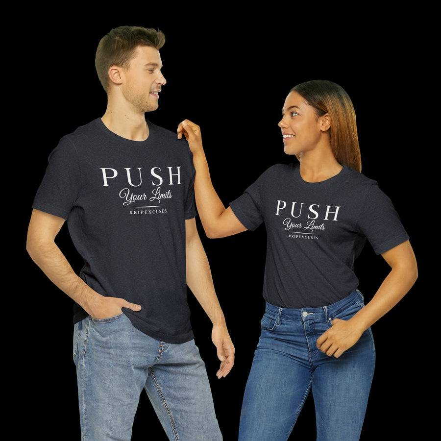 Unisex Jersey Tee - Push Your Limits