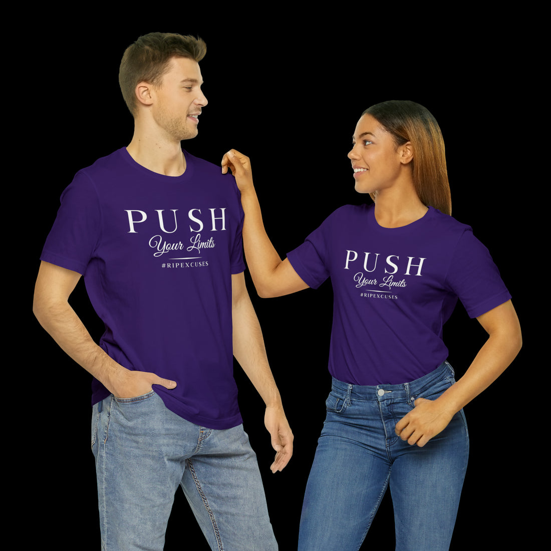 Unisex Jersey Tee - Push Your Limits