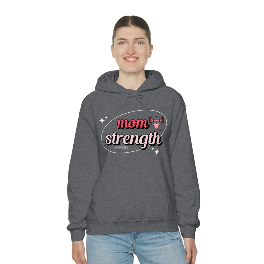 Heavy Blend™ Hooded Sweatshirt - Mom Strength