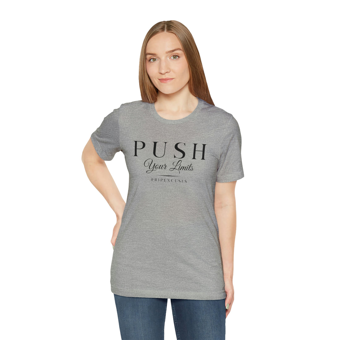 Unisex Jersey Tee - Push Your Limits