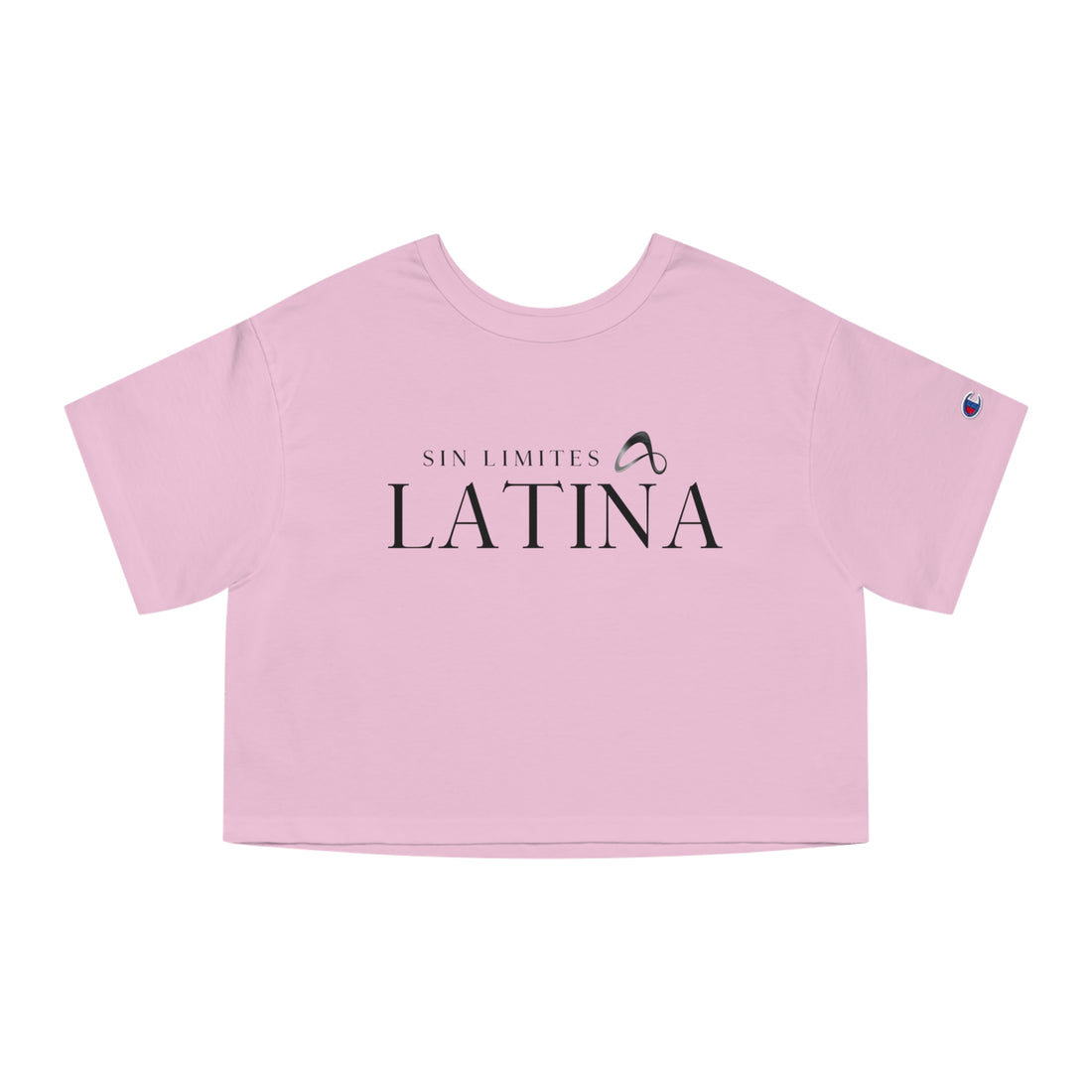 Champion Women's Crop Tee - Latina Sin Limites