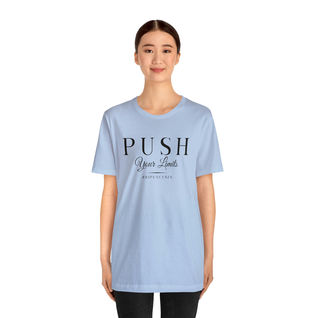 Unisex Jersey Tee - Push Your Limits