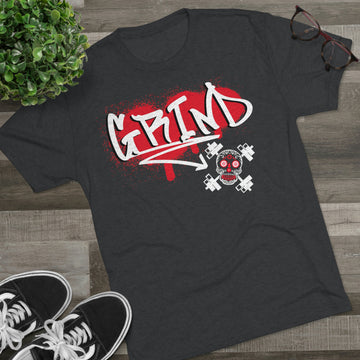 Unisex Tri-Blend Crew Tee - GRIND