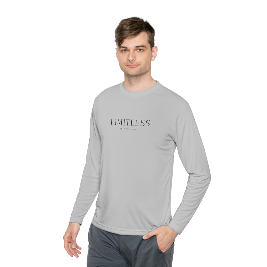 Unisex Lightweight Long Sleeve Tee - LIMITLESS