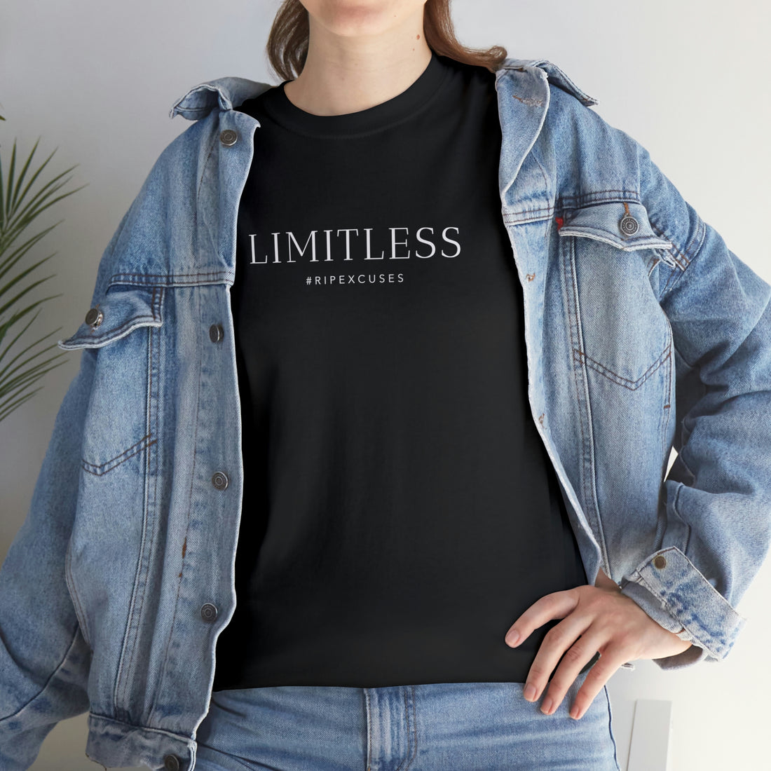 Unisex Heavy Cotton Tee - LIMITLESS