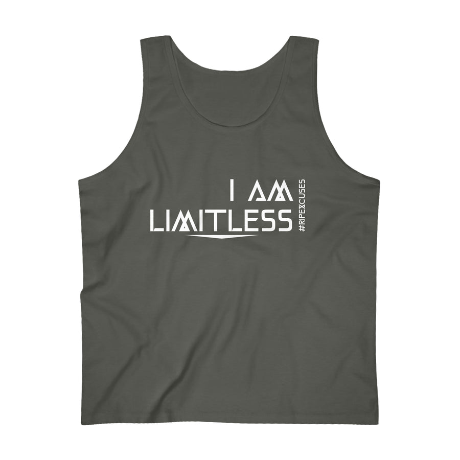 Men's Cotton Tank Top - I am Limitless