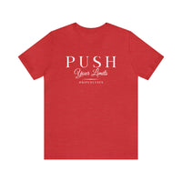 Unisex Jersey Tee - Push Your Limits