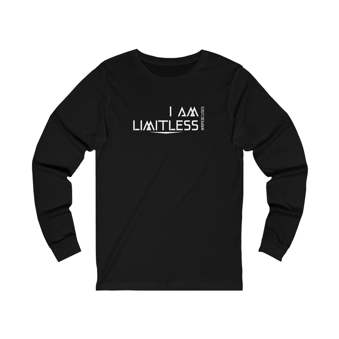 Unisex Jersey Long Sleeve Tee - I am Limitless