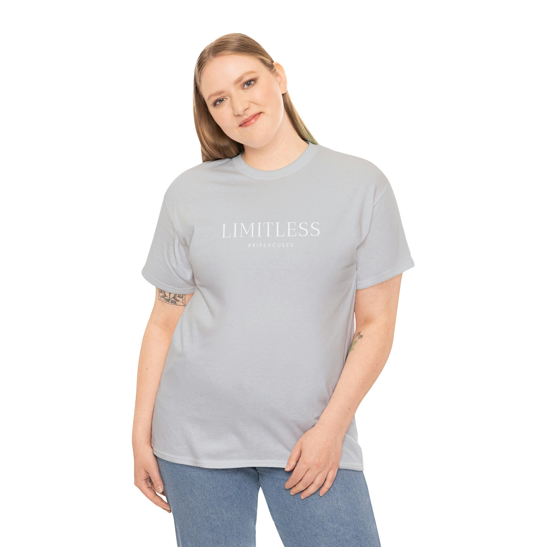 Unisex Heavy Cotton Tee - LIMITLESS