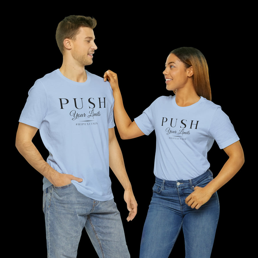 Unisex Jersey Tee - Push Your Limits