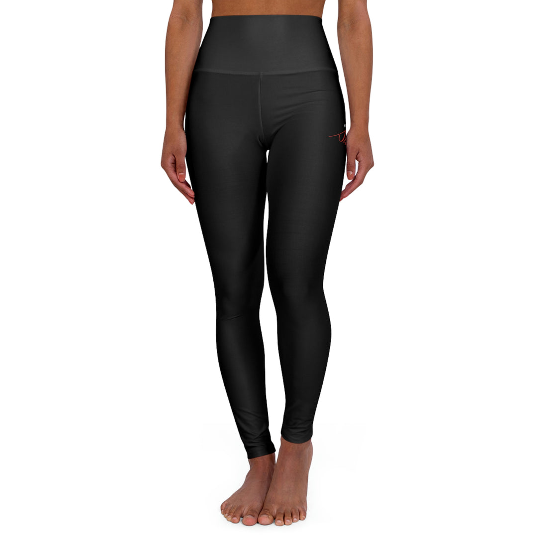 High Waisted Yoga Leggings - Stronger