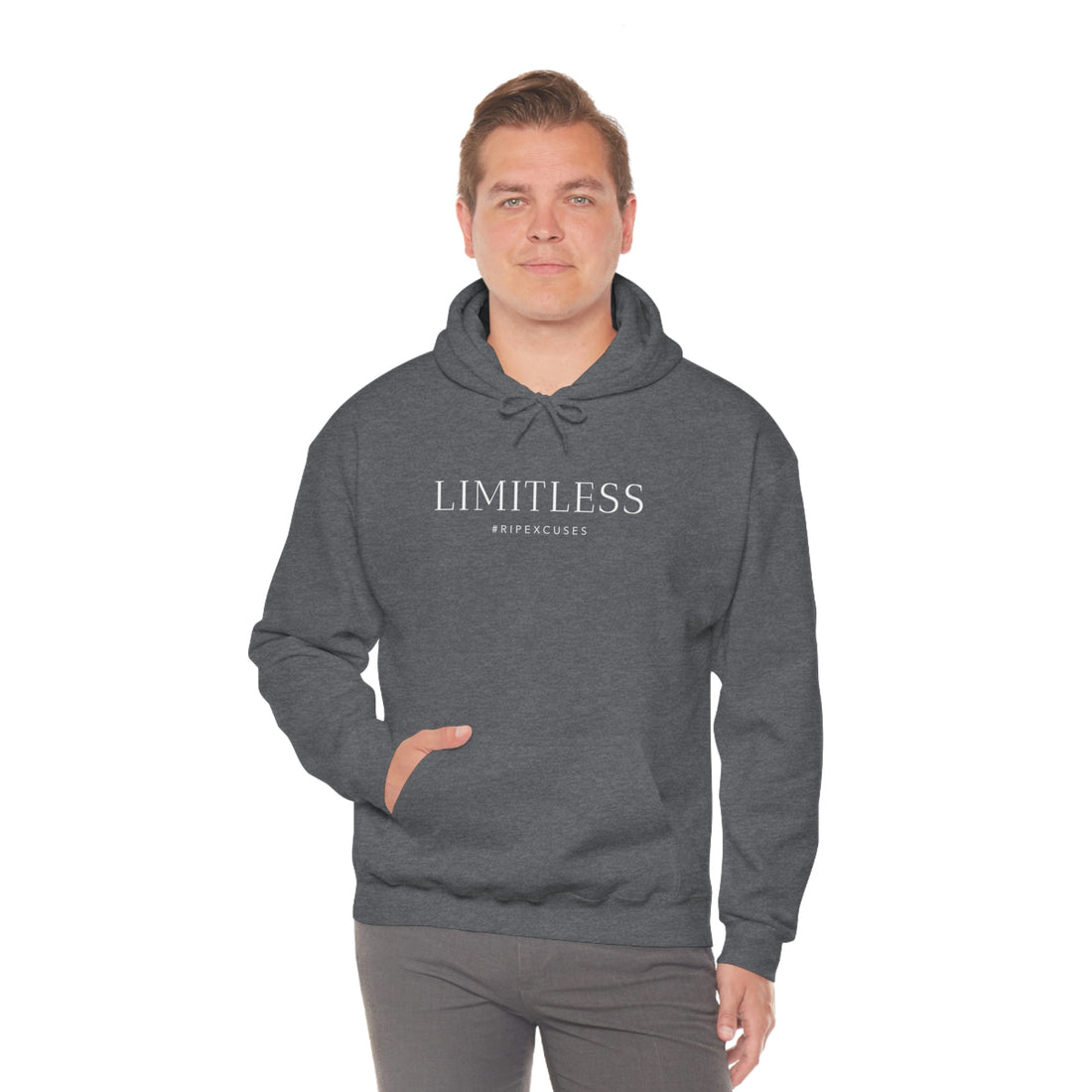 Unisex Heavy Blend™ Hooded Sweatshirt - LIMITLESS