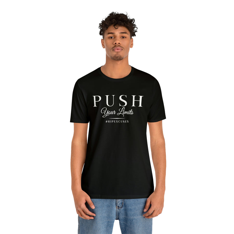 Unisex Jersey Tee - Push Your Limits