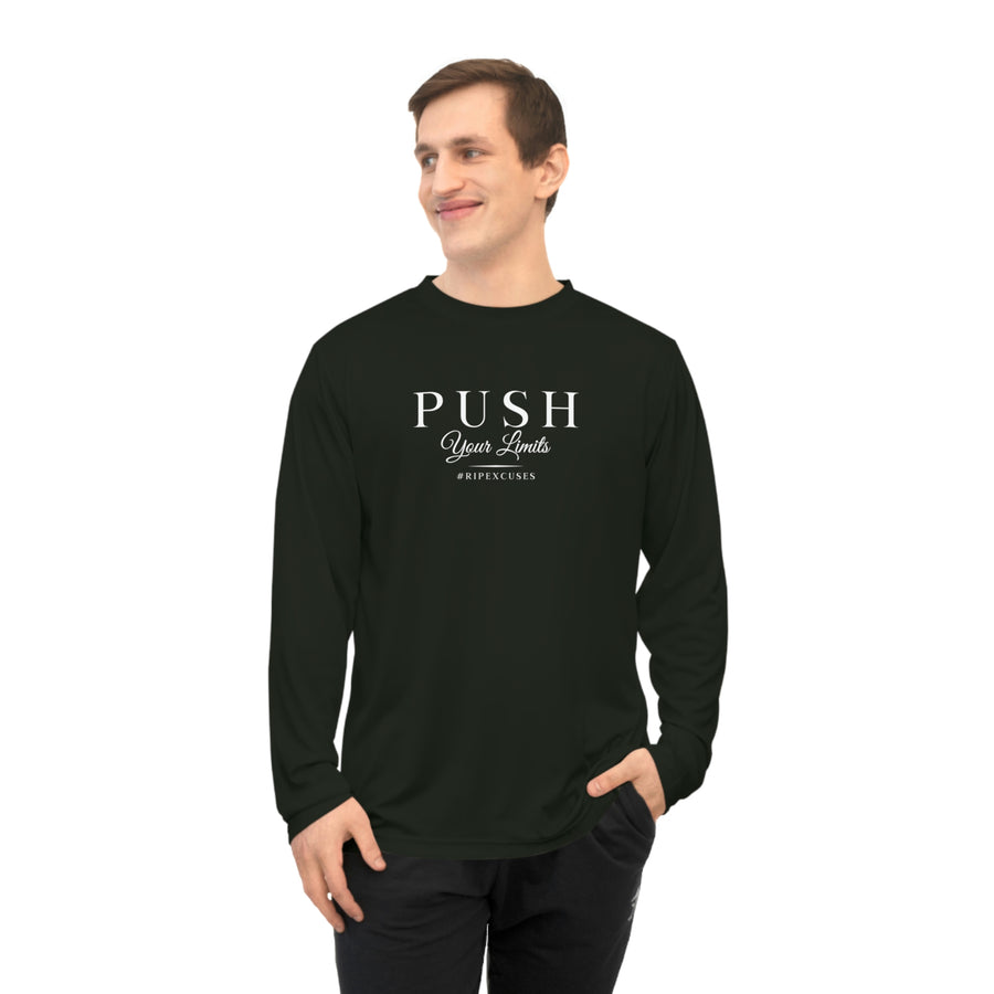 Unisex Performance Long Sleeve - Push Your Limits