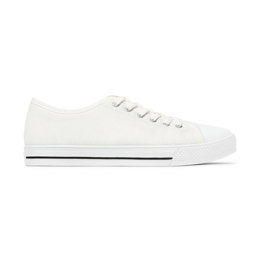 Women's Low Top Canvass Sneakers - Determined AF