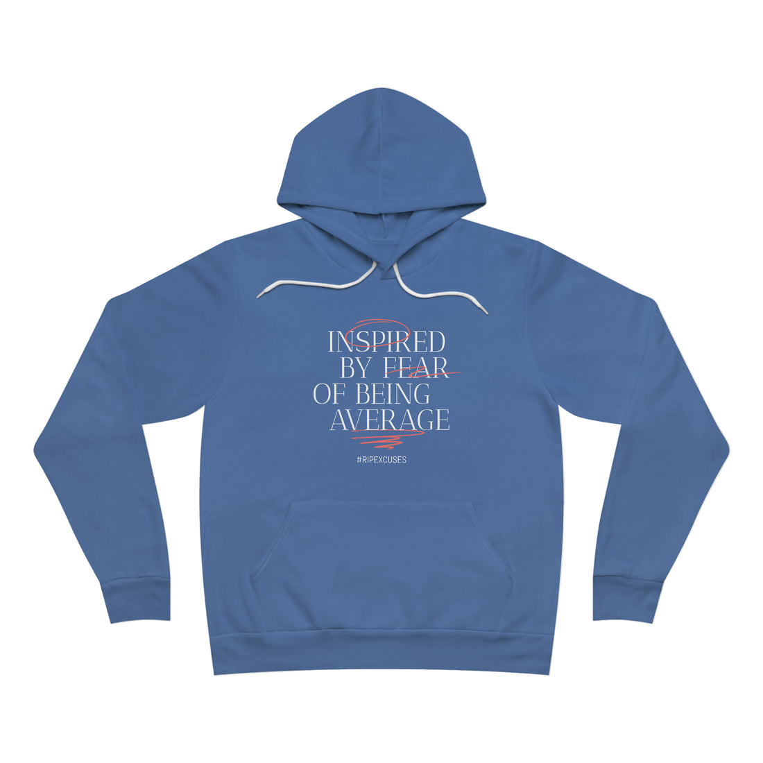 Unisex Fleece Pullover Hoodie - Inspired by Fear of Average