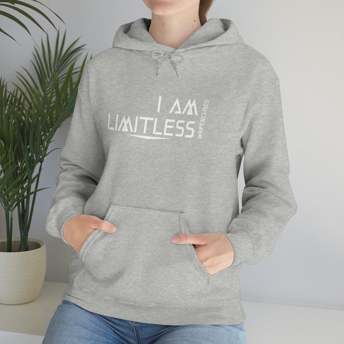 Unisex Hooded Sweatshirt - I am Limitless