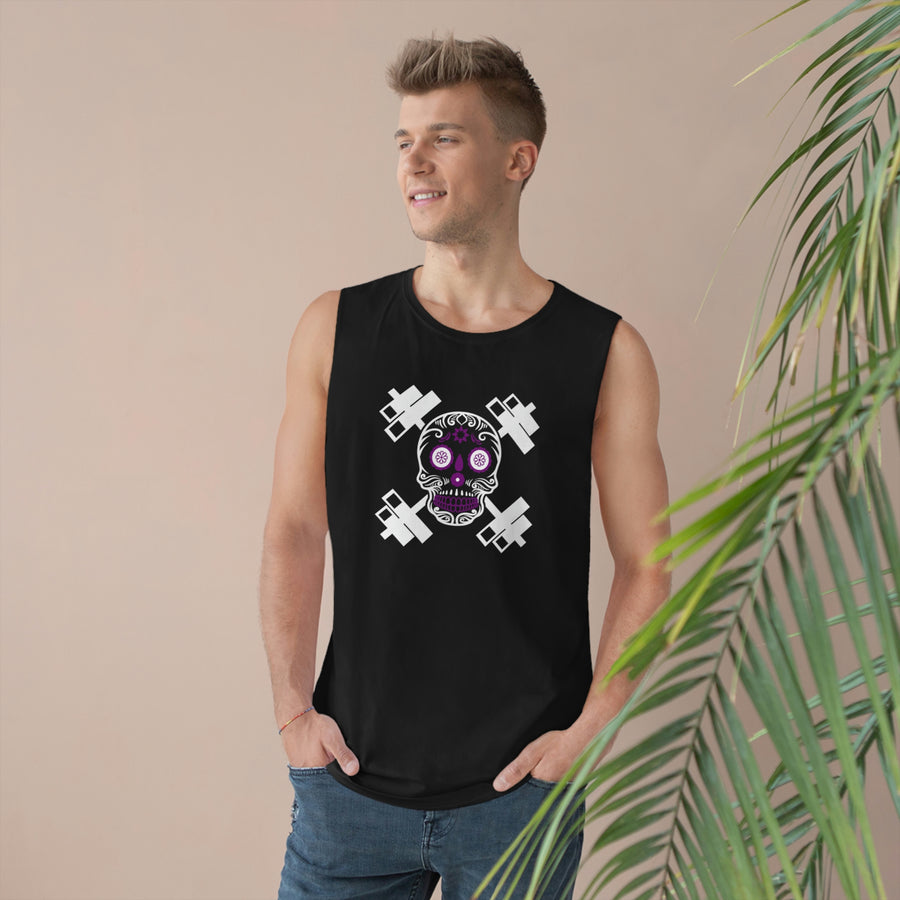 Unisex Tank - Purple Sugar Skull