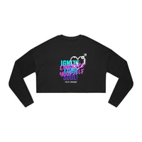 Women's Crop Long-sleeve - Ignite your Soul