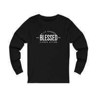 Unisex Jersey Long Sleeve Tee - Blessed