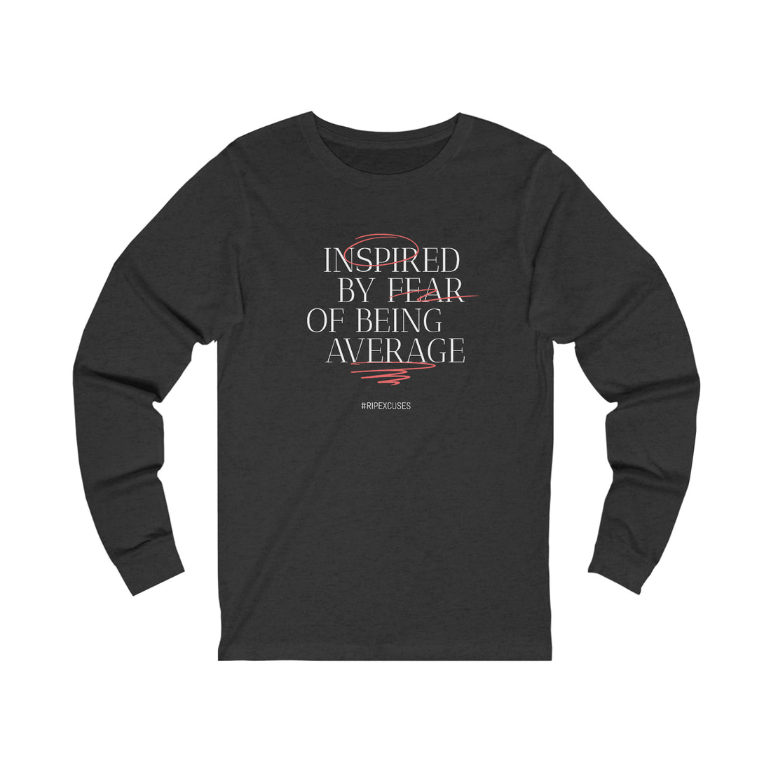 Unisex Jersey Long Sleeve Tee - Inspired by Fear of Average