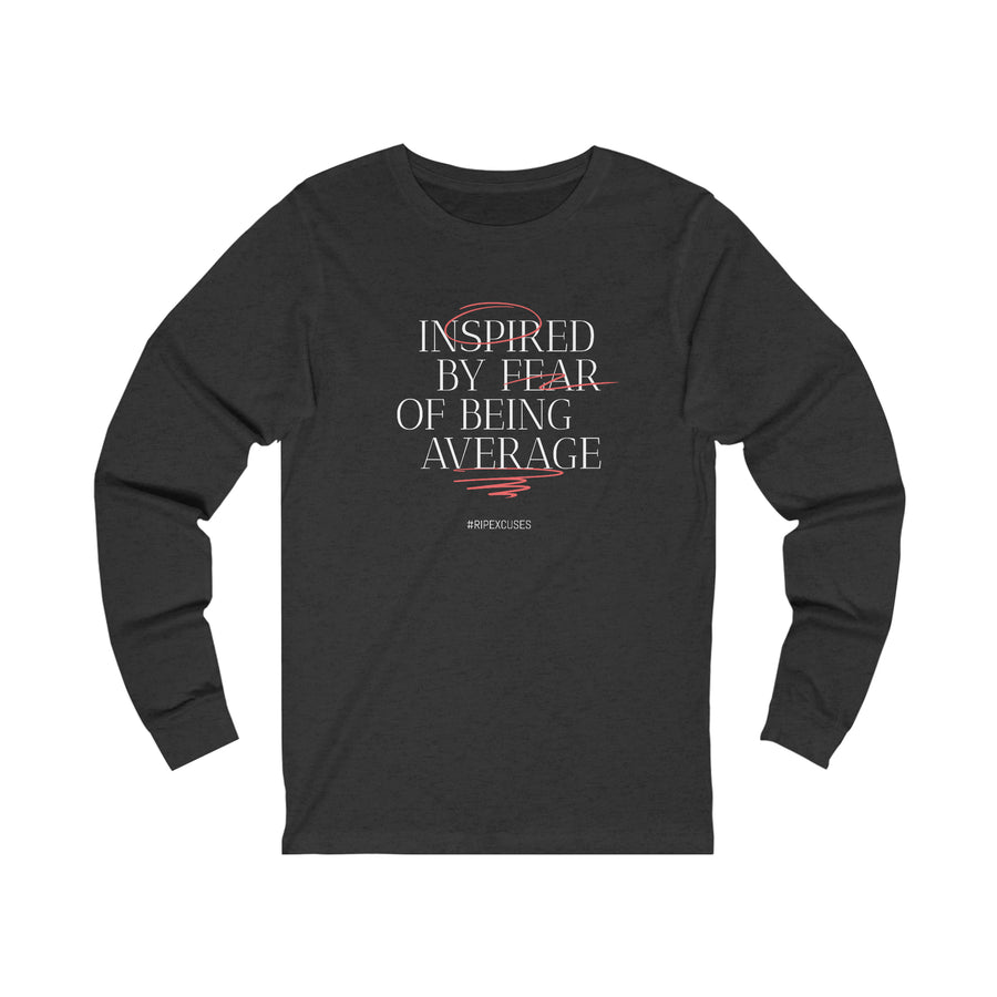 Unisex Jersey Long Sleeve Tee - Inspired by Fear of Average