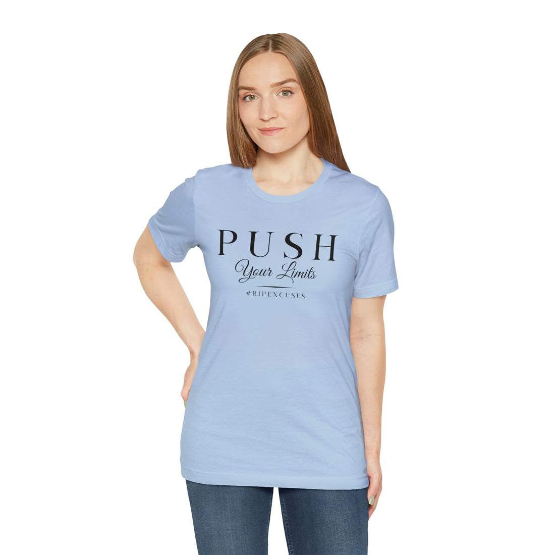 Unisex Jersey Tee - Push Your Limits