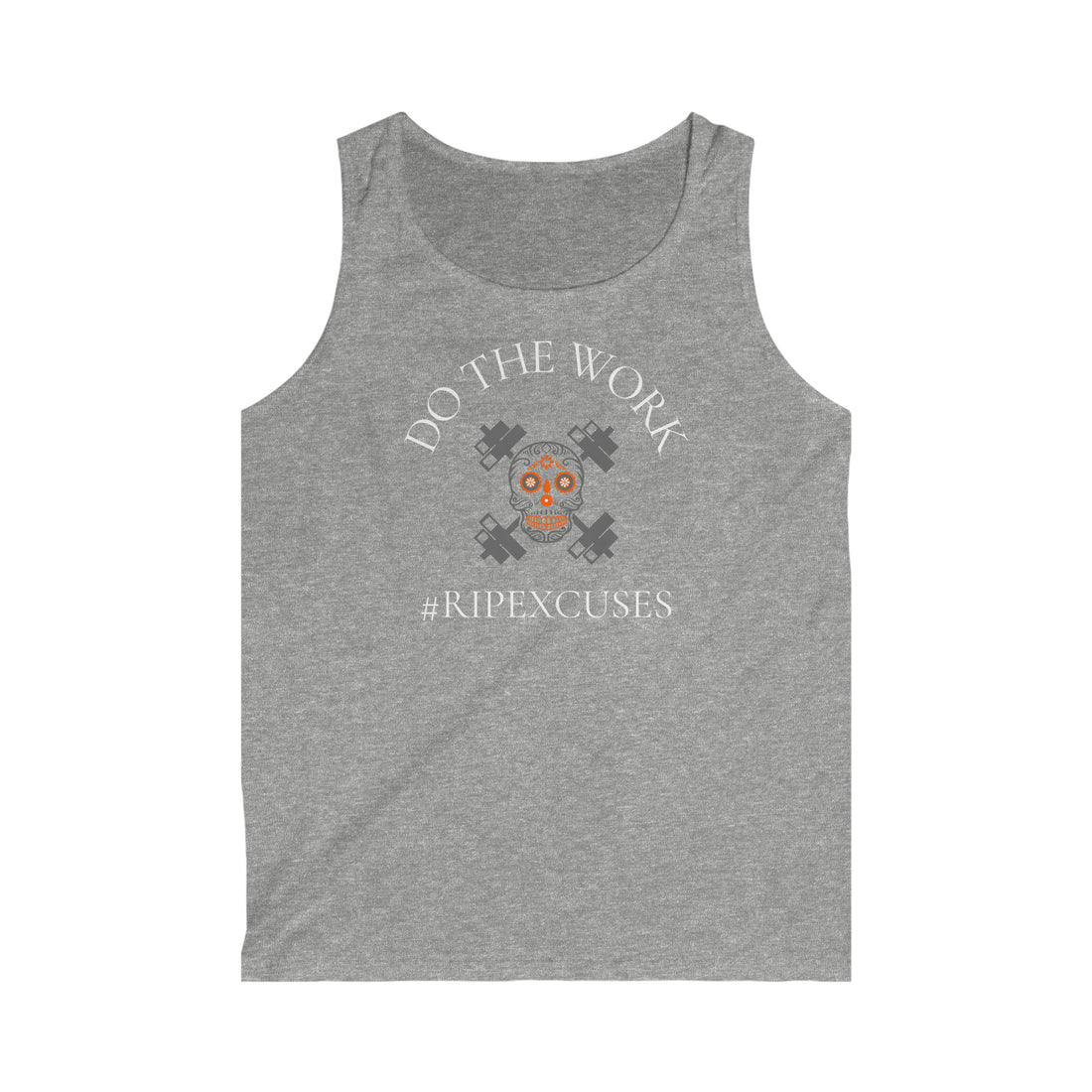 Men's Softstyle Tank Top - Do The Work