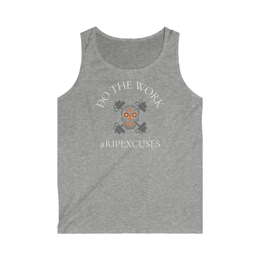 Men's Softstyle Tank Top - Do The Work