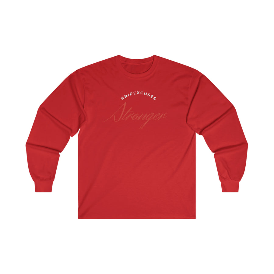 Ultra Cotton Long Sleeve Tee - Stronger