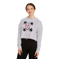 Women’s Crop Sweatshirt - Stronger than your excuses RED