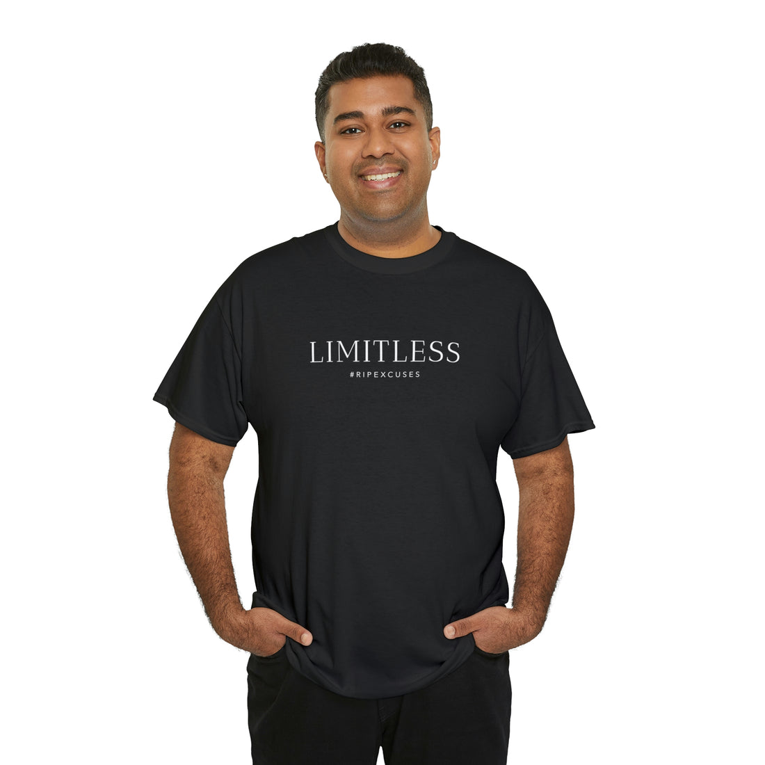 Unisex Heavy Cotton Tee - LIMITLESS