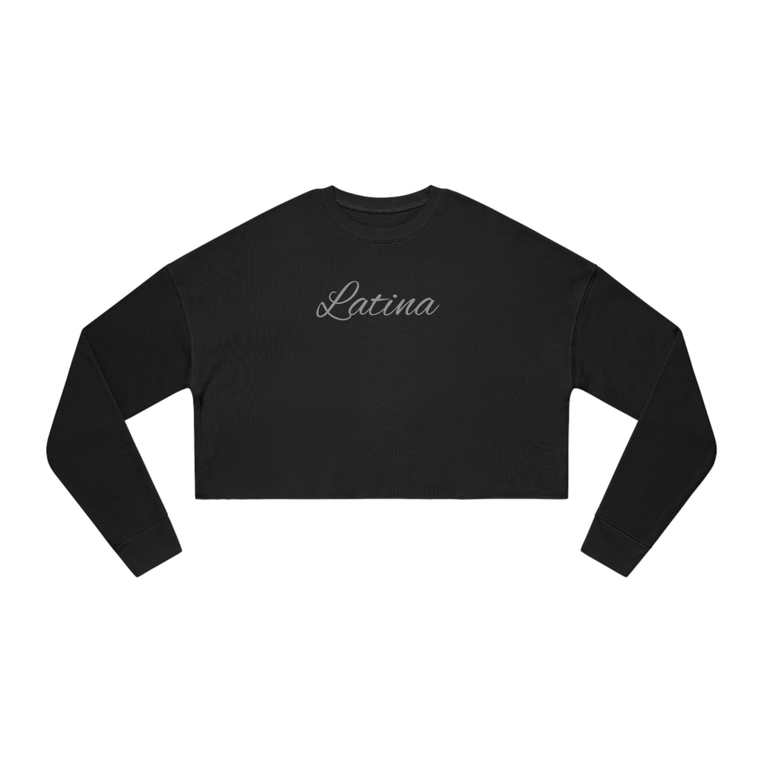 Women's Cropped Sweatshirt - Latina