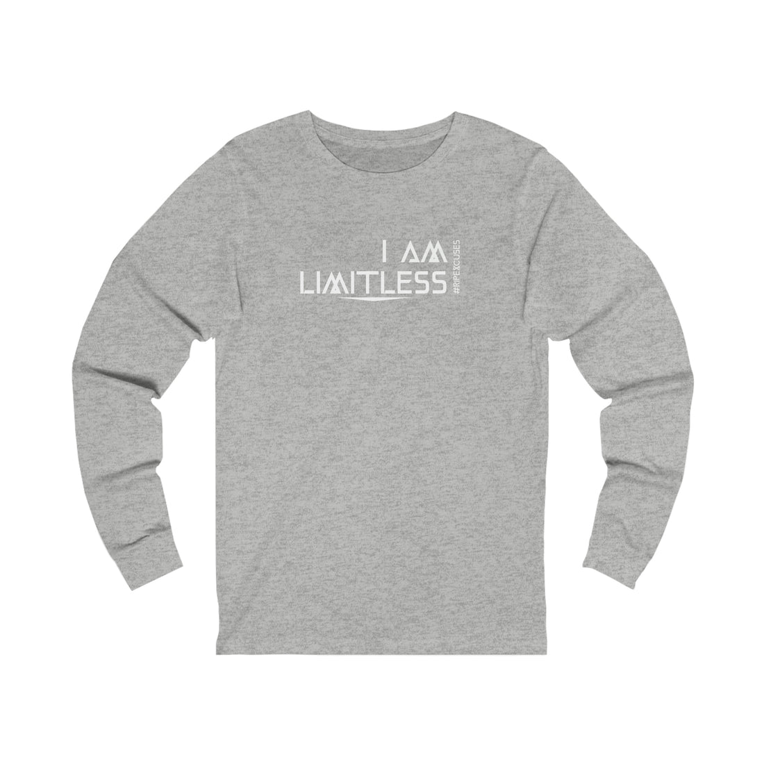 Unisex Jersey Long Sleeve Tee - I am Limitless