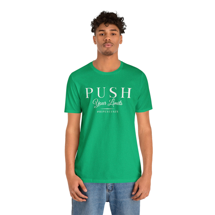 Unisex Jersey Tee - Push Your Limits