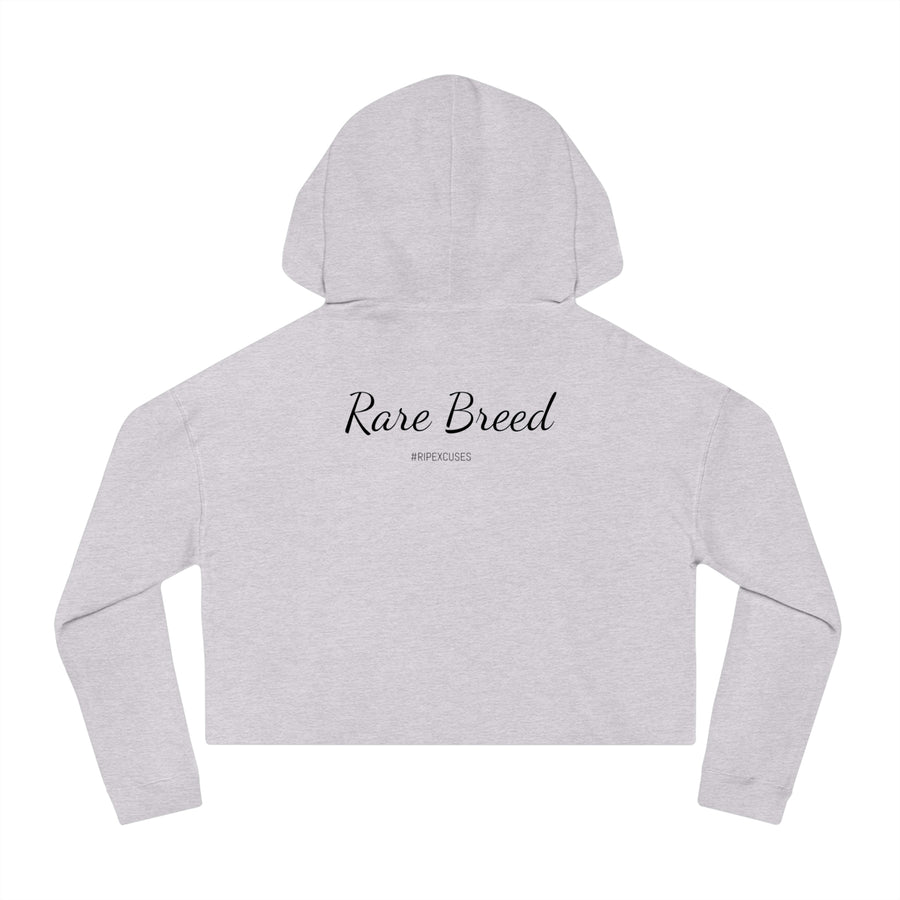 Women’s Crop Hooded Sweatshirt - Rare Breed